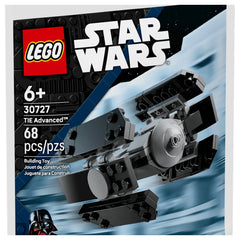 LEGO - Star Wars TIE Advanced Mini-Construcción - Juguetes de Set de Construcción