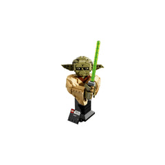 LEGO Star Wars Yoda Bust (75438) - 399 Pcs Attack of the Clones Collector Model - Age: +18 - Construction Set Toys