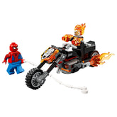 LEGO - Super Heroes - Spider-Man vs. Ghost Rider Motorcycle - Construction Set Toys - 76335