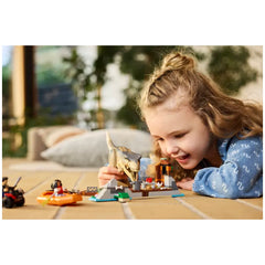 LEGO - Escape del río del T. rex - Figuras de acción y juguetes