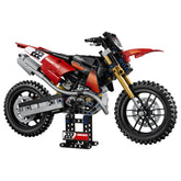 LEGO - Technic Ducati Desmo450 MX Factory Motorcycle - Juguetes de Construcción - 10 - 72042238