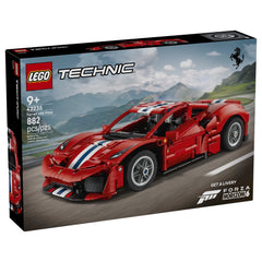 LEGO - Technic Ferrari 488 Pista Car - Juguetes de Construcción - 9 - 72042235