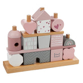 Label-Label - Stacking Blocks House - Sorting & Stacking Toys