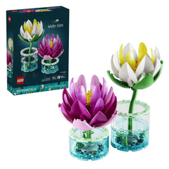 LEGO - Botanicals Water Lilies - Juguetes de Construcción - +9 - 72011511