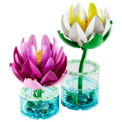 LEGO - Botanicals Water Lilies - Juguetes de Construcción - +9 - 72011511