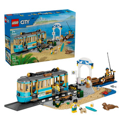 LEGO - City Classic Beach Streetcar - Juguetes de Construcción - 7 - 72060506