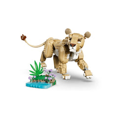 LEGO - Creator 3 En 1 Animales Salvajes: León Majestuoso - Juguetes de Construcción - +9 - 72031386