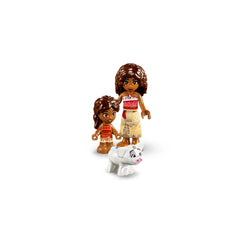 LEGO - Casa y Barco de la Villa de Disney Moana - Juguetes de Construcción - +4 - Idea de Regalo - 72043282