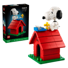 LEGO - Ideas Peanuts: Casa de Perro de Snoopy - Juguetes de Construcción - +18 - 72021368