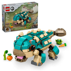 Lego - Jurassic World - Baby Bumpy: Anquilosaurio - Juguetes de Set de Construcción