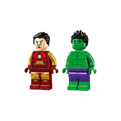Lego - Marvel Super Heroes - Iron Man with Bike and The Hulk - Construction Set Toys