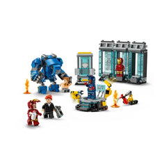 Lego - Marvel Super Héroes - Laboratorio de Iron Man: Sala de Armaduras - Juguetes de Construcción