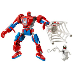 Lego - Marvel Super Heroes - Spider-Man Mech vs. Anti-Venom - Juguetes de Set de Construcción