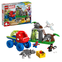 Lego - Marvel Super Heroes - Team Spidey Dino Crawler Rescue - Construction Set Toys