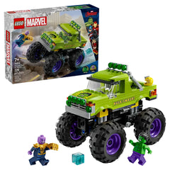 Lego - Marvel Super Héroes - El Camión de Hulk vs. Thanos - Juguetes de Set de Construcción