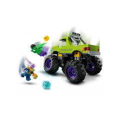 Lego - Marvel Super Héroes - El Camión de Hulk vs. Thanos - Juguetes de Set de Construcción
