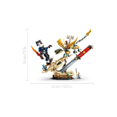 LEGO - Ninjago Batalla en la Espada del Dragón - Juguetes de Construcción - +9 - Regalo - 72071871