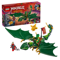 Lego - Ninjago - Dragón Verde del Bosque de Lloyd - Juguetes de Construcción