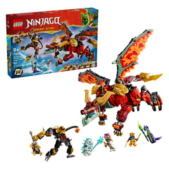 LEGO - Ninjago Wyldfyre's Transforming Dragon Mech - Juguetes de Construcción - +9 - 72071868