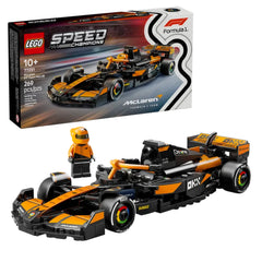 Lego - Speed Champions - McLaren MCL38 F1 Team Coche de Carreras - Set de Construcción Juguetes