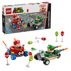 Lego - Super Mario - Baby Mario vs. Baby Luigi - Juguetes de Set de Construcción