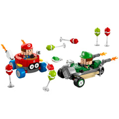 Lego - Super Mario - Baby Mario vs. Baby Luigi - Juguetes de Set de Construcción