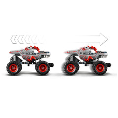 Lego - Technic - Monster Jam ThunderROARus Pull-Back - Juguetes de Set de Construcción