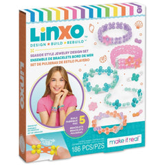 MAKE IT REAL - LINXO Seaside Jewelry Design Set - Arts and Crafts