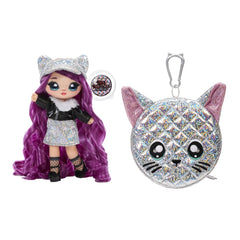 MGA - Muñecas - Na! Na! Na! Surprise Glam Serie 1 Muñeca de Moda - Metálica - 3+ Años
