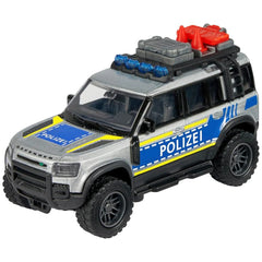Majorette Land Rover Defender 90 Vehículos de Juego de Policía