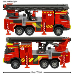 Majorette - Camión de Bomberos Volvo FMX - Vehículos de Juego