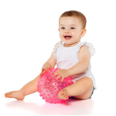 Molto - Playsense Pelota Sensorial 20cm Rosa - Juguetes de Actividad para Bebés