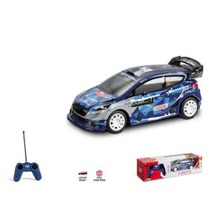 Mondo - Ford Fiesta WRC Control Remoto 2.4 GHz 1:24 Función Completa con Carrocería de Lexan - Vehículos de Juego