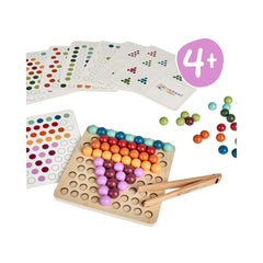 SIMBA - Montessori by Eichhorn Juego de Perlas Clasificadoras - Juguetes Educativos - 4 Años - 58701324
