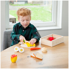 New Classic Toys - Cuttingset - Caja de Desayuno - Profesiones Imaginarias y Juego de Roles