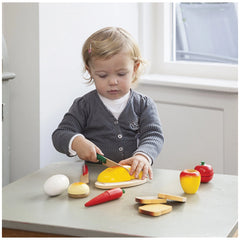 New Classic Toys - Cuttingset - Caja de Desayuno - Profesiones Imaginarias y Juego de Roles