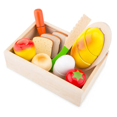 New Classic Toys - Cuttingset - Caja de Desayuno - Profesiones Imaginarias y Juego de Roles