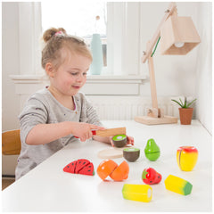New Classic Toys - Cuttingset - Fruit Box - Pretend Professions & Role Playing