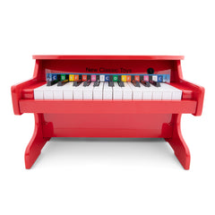 New Classic Toys - Electronic Piano - 25 Keys - Red - Musical Instruments