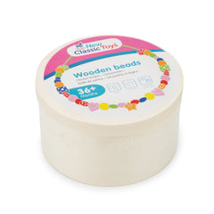 New Classic Toys - Perlas de Enhebrar - 640 Piezas y 8 Cuerdas - Artes y Manualidades