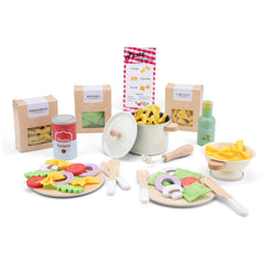 New Classic Toys - Comida de Jugar - Set de Pasta - Profesiones y Juegos de Rol