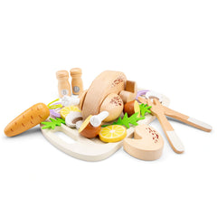 New Classic Toys - Comida de Juguete - Pollo Asado - Profesiones y Juegos de Rol