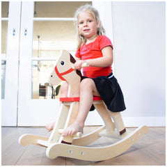 New Classic Toys - Rocking Horse - Natural - Riding Toys