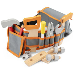 New Classic Toys - Tool Belt Set - Orange - Pretend Professions & Role Playing