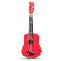 New Classic Toys - Toy Guitar Deluxe - Red - Musical Instruments
