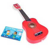 New Classic Toys - Guitarra de Juguete Deluxe - Roja - Instrumentos Musicales