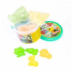 Nice - Spongy Sand Jungle Bucket Pack - Clay & Modeling Dough
