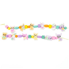 Nice - Wooden Beads Puppies Set - Arts & Crafts