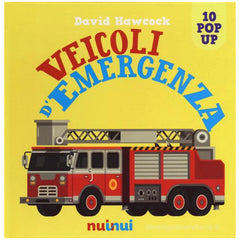 NuiNui - Emergency Vehicles Pop Up Book - Books - Italian Edition,