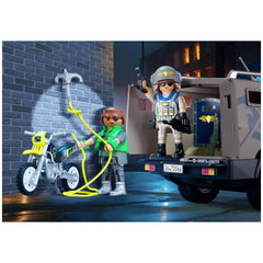 PLAYMOBIL - Unidad Policial Táctica - Juguetes de Juego - +4 - Acción - 72066 - 80772066